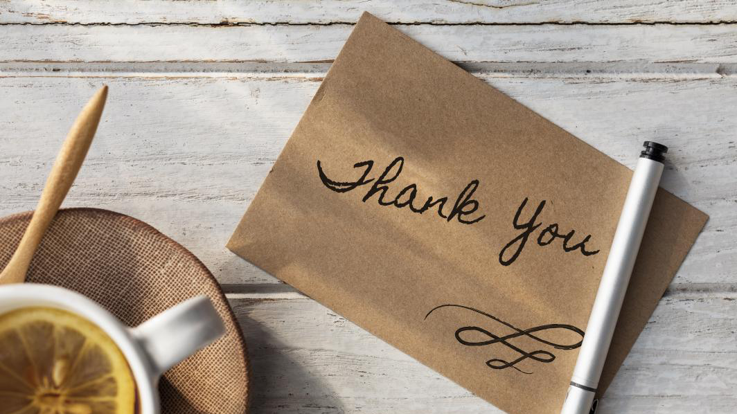 How Not to Write a Crappy Thank You Note – Orange Door Hinge